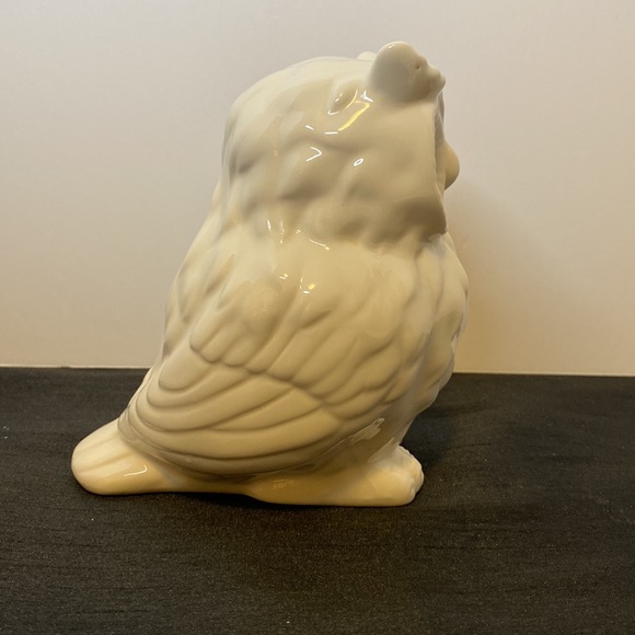 White Ceramic Owl - Picture 4 of 8